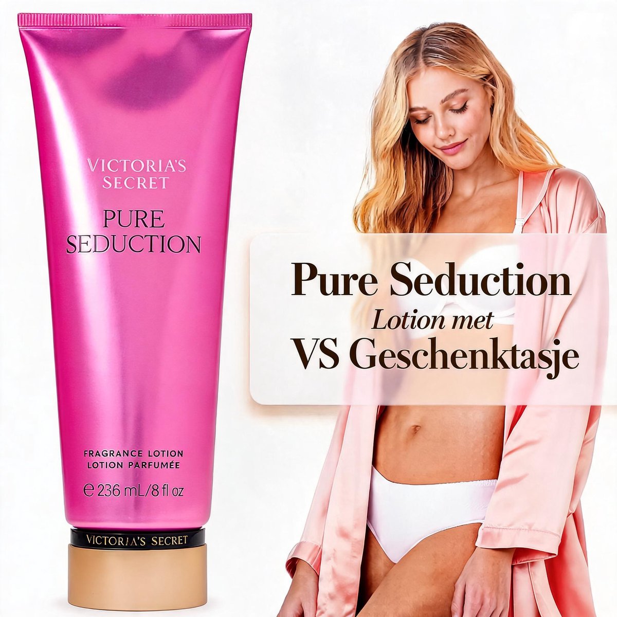 Victoria´s Secret Pure Seduction BodyLotion 236 ml | Incl. VS Geschenktasje