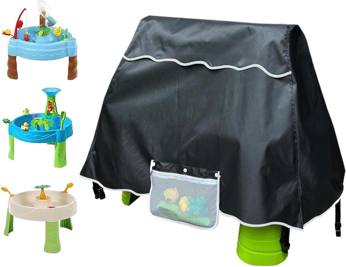 Watertafel Afdekking - Speeltafelhoes Stofhoes - Buiten Spelen Beschermen - Waterdicht Oxford Stof - 94 x 56 x 65 cm