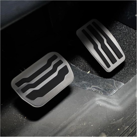 Pedaalkappen Auto - Gaspedaal Rempedaal - Veiliger Rijden - Antislip Rubber Oppervlak - 1 cm - Zwart — afbeelding 2