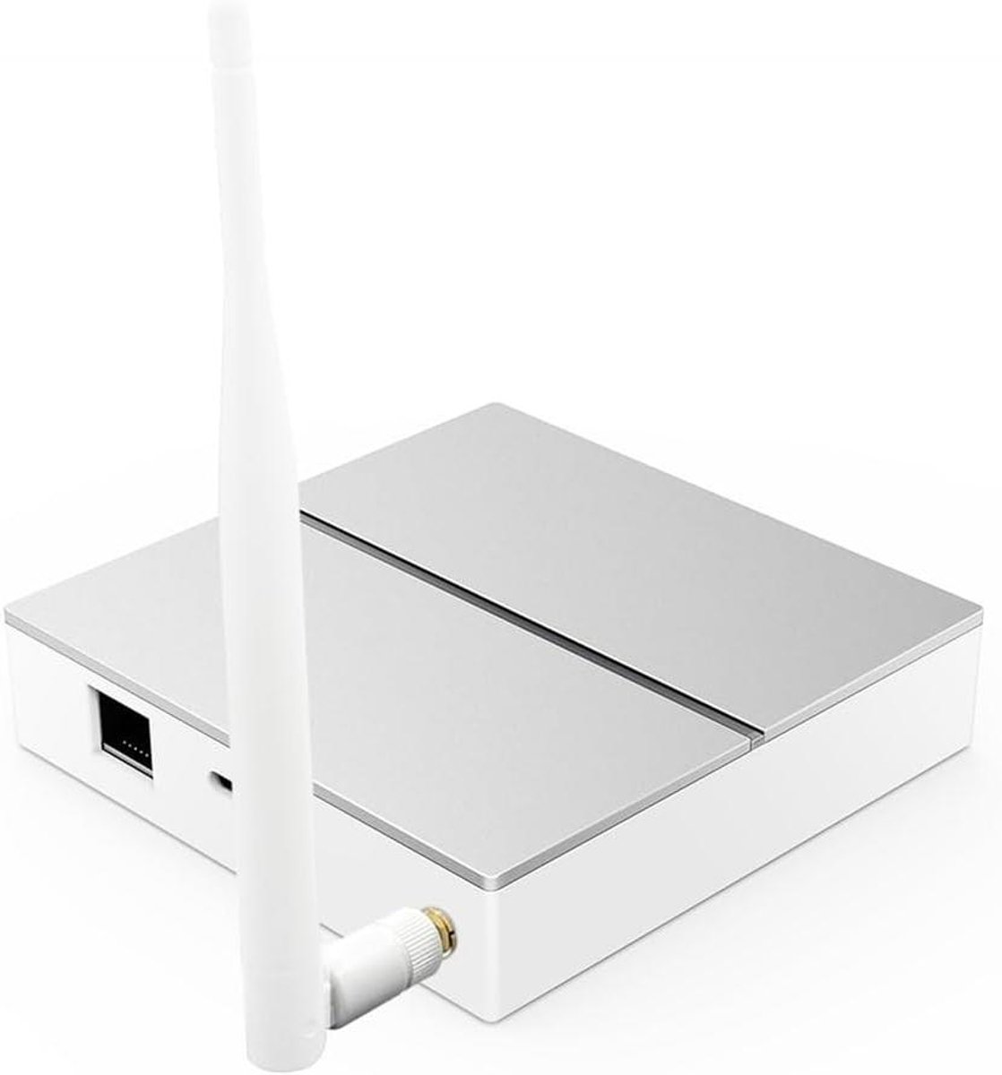 Zigbee Gateway - Smart Home Hub - Apparaten Verbinden - High-gain Antenne - 30-35 meter - Zilver
