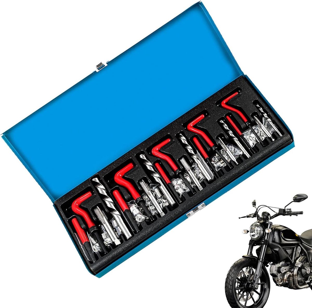 Schroefdraad reparatieset - Motor reparatie gereedschap - Motor reviseren - Fabrieksnauwkeurigheid - M5-M12 - Niet gespecificeerd