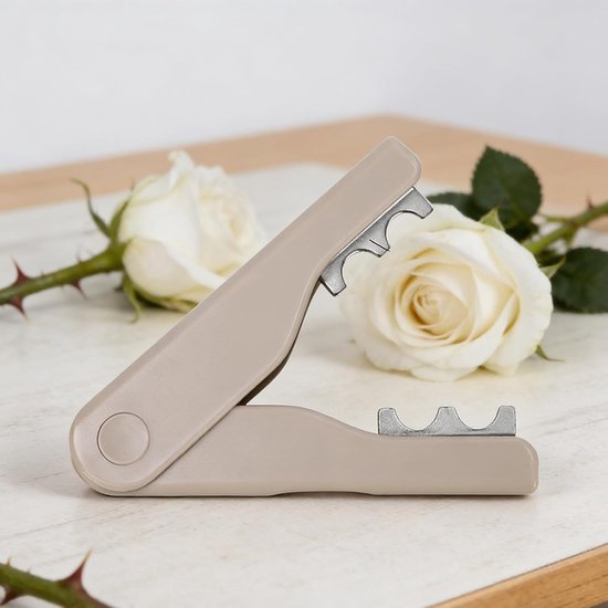 Doornentang Bloemist - Rozen stripper tang - Bloemen Schikken - Antislip Handgreep - 16 x 4 x 4 cm - Rood — afbeelding 4