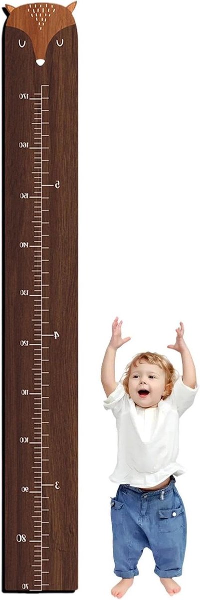 Groeimeter Kinderen - Kinder Maatliniaal - Groei Bijhouden - Nauwkeurig Meten - 120x15 cm - Niet gespecificeerd