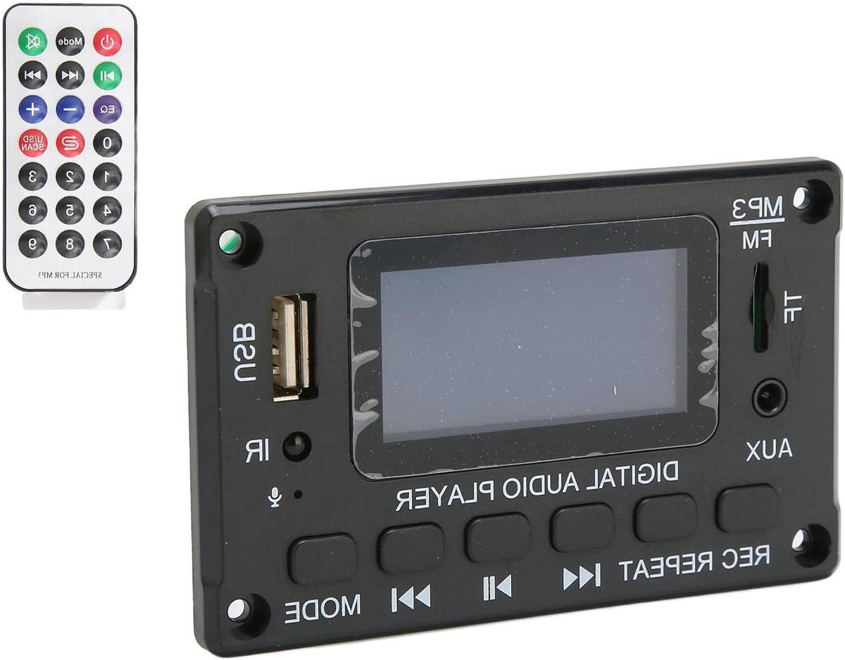 Bluetooth Decoder Kaart - MP3 Decoder Module - Muziek Afspelen Auto - Met LCD Display