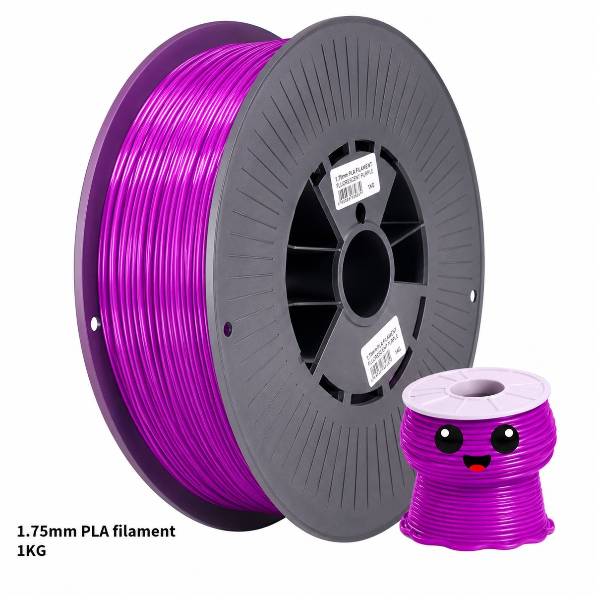 3Dvoordeel.nl PLA Silk purple paars Filament – Zijdezachte Glans en Een Luxe Uitstraling PLA Silk Paars