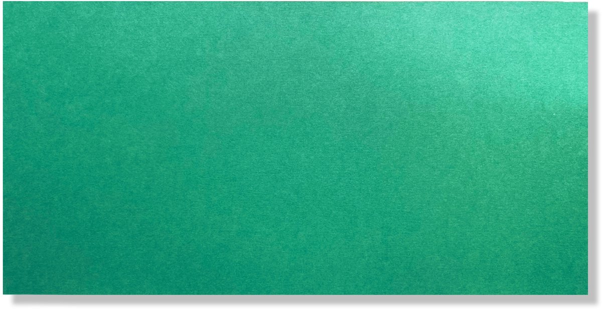 Cards & Crafts 100 x Hobbykarton Gras Groen - Vierkante Kaarten - Hobbypapier - Cardstock 27x13,5cm - Knutselpapier 250g/m²