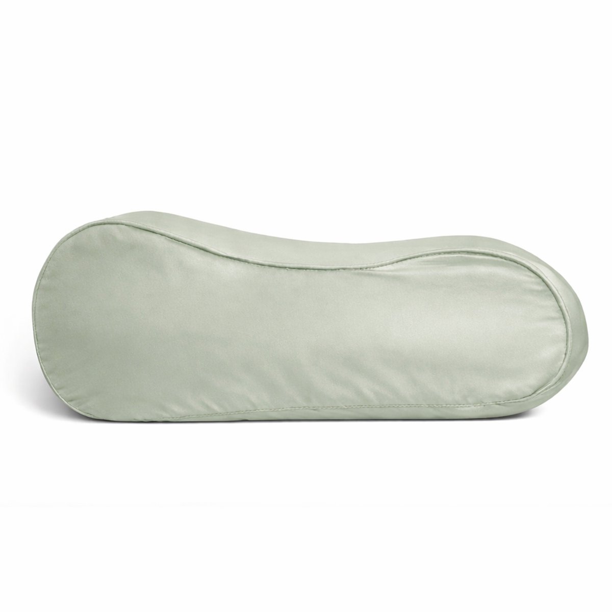 Zijden Kussensloop ergonomisch Soft Sage - 22MM - Silk Heaven - 30x50cm