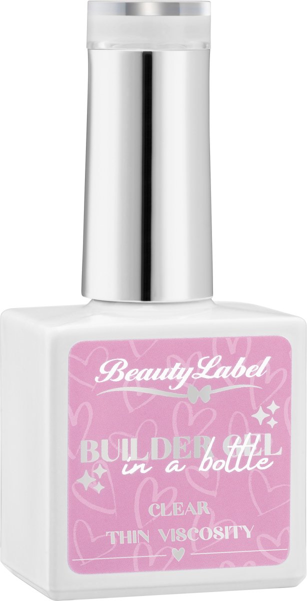 Beauty Label - Beauty Label Builder In A Bottle - Clear Thin Viscosity -15ml