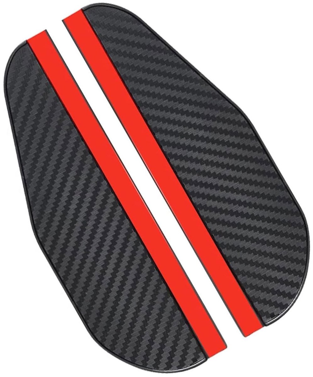 Dailygoods- Regenspiegelafdekking Universeel Design - Rookbescherming - Duurzaam Materiaal - Auto-accessoires - Eenvoudig te Installeren - 2 Stuks - Spiegelhoes