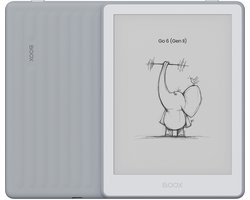 BOOX Go 6 (Gen II) – 6” e-Reader – Stone – 300 PPI ePaper, Android, Google Play Store, 3 GB RAM, 32 GB opslag, microSD, verstelbare frontverlichting, InkSense Plus-compatibel