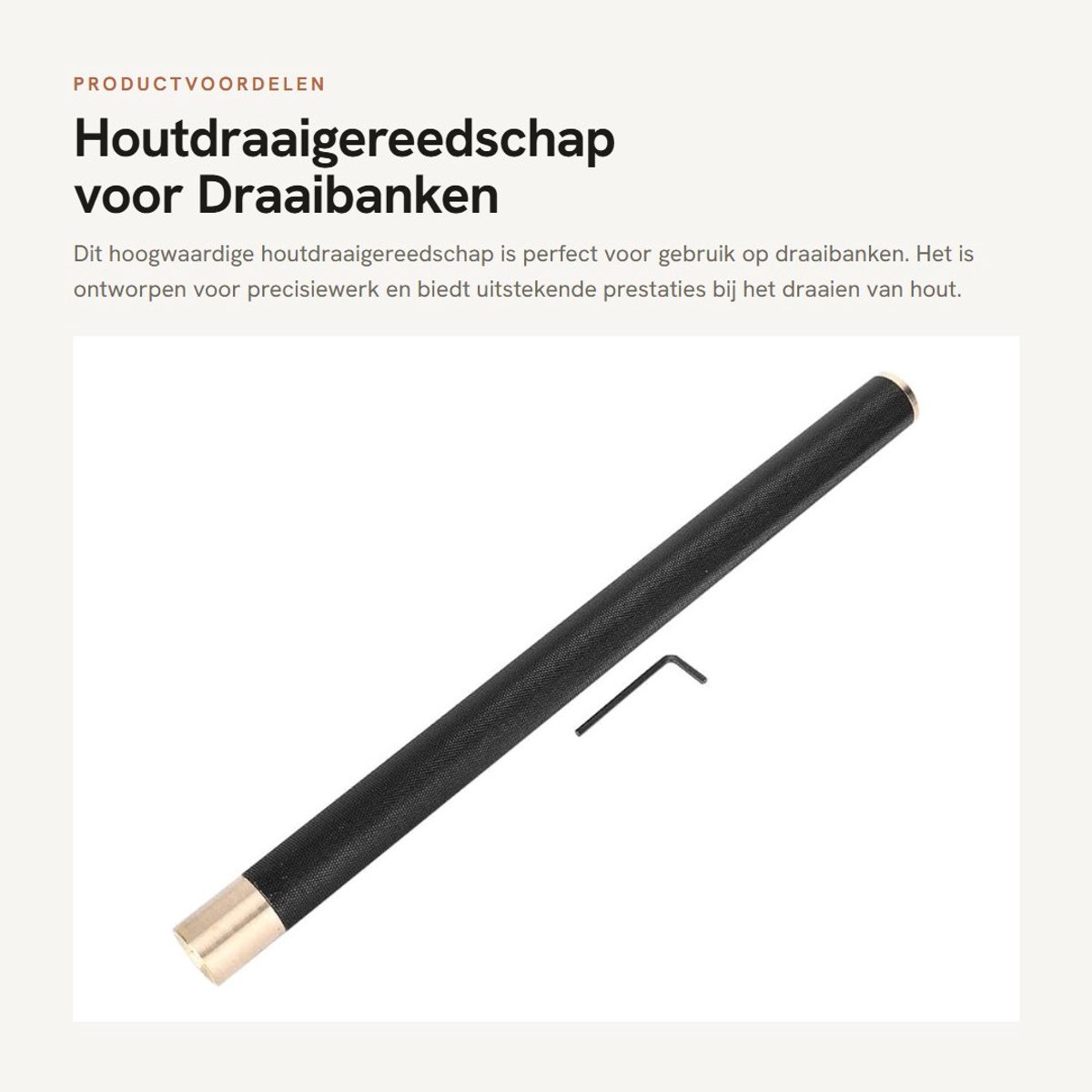 Dailygoods - Houtdraaigereedschap voor Draaibanken