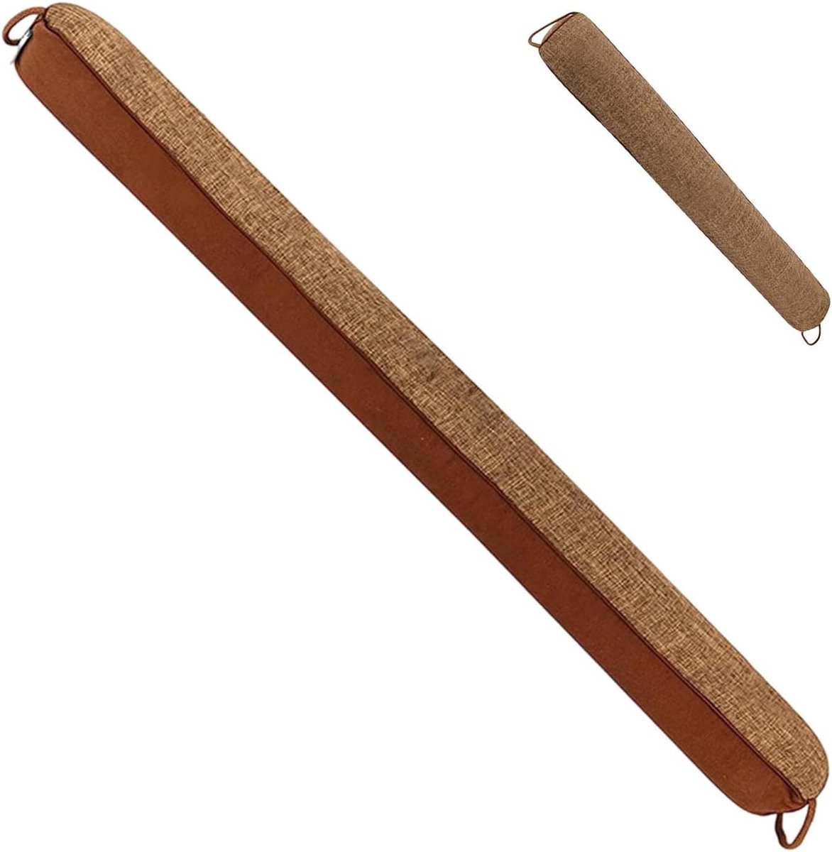 Driehoekige deurstopper - Tochtstrip onder deur - Huis isoleren - Energiebesparend ontwerp - 92 cm - Khaki