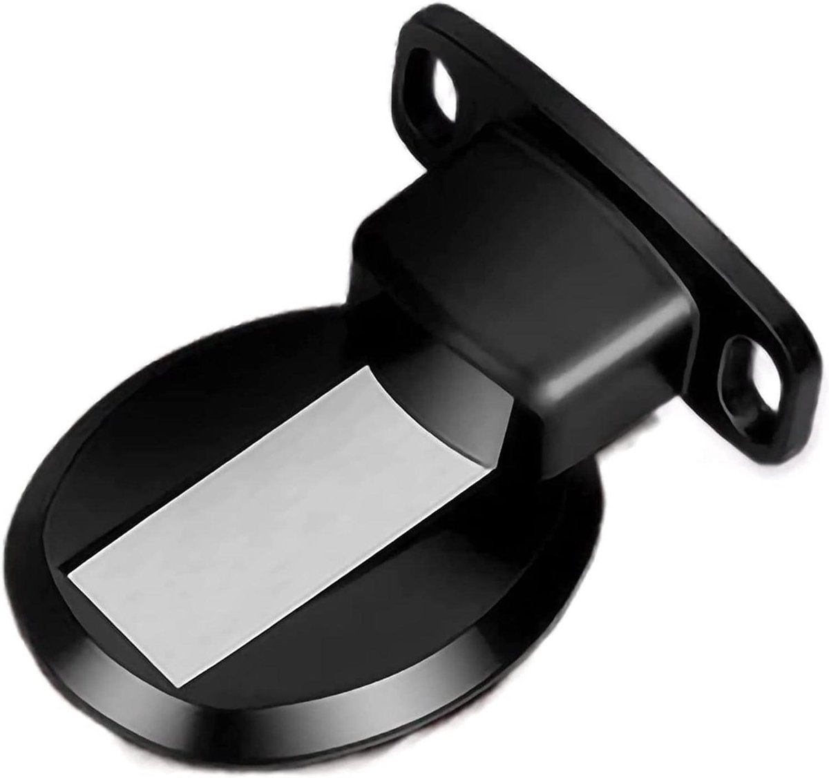 Deurstopper - Deurvanger - Muren Beschermen - Sterke Magneet - 10 mm dik - Wit