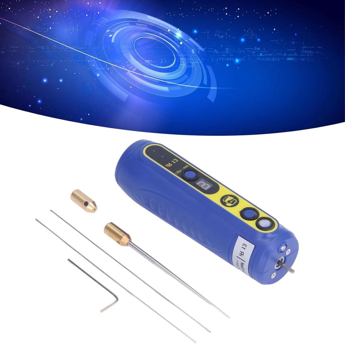 Elektrisch Lijmverwijderingshulpmiddel - Schone Machine - Telefoon Reparatie - 4 Niveaus Instelbaar - 2600 mAh Batterij - Zwart