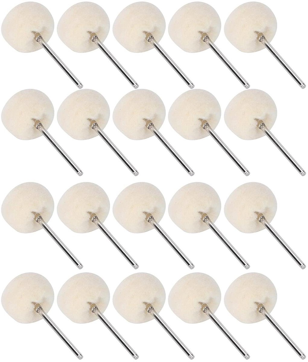 Spons Polijstschijven - Schuurschijven Poetswielen - Sieraden Polijsten - Veelzijdig Materiaal - 20 stuks - #811