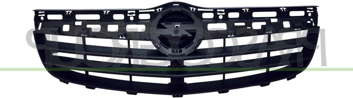 Radiatorrooster - Grille - Auto Reparatie - Vervangingsdeel - 47 cm - Zwart