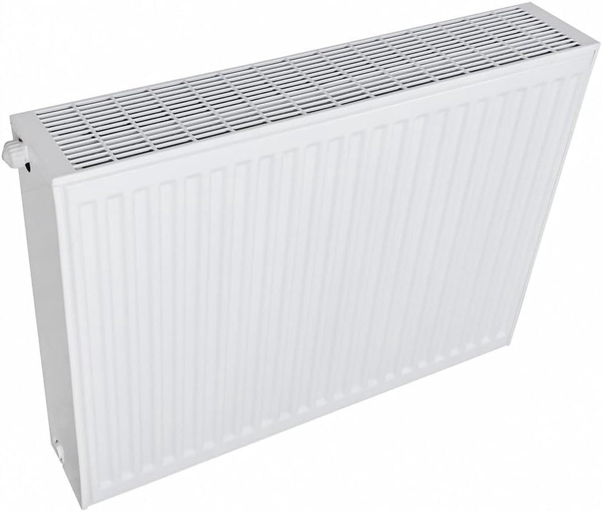 Paneelradiator Type 33 - Verwarmingselement Centrale Aansluiting - Woonruimte Verwarmen - 8 Aansluitingen - 500x600mm - Wit