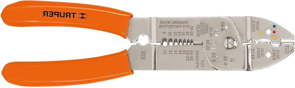 Draadstripper Snijder - Striptang Krimptang - Elektrische Kabels Strippen - 3x Betere Roestbestendigheid - 9 inch - Satijn