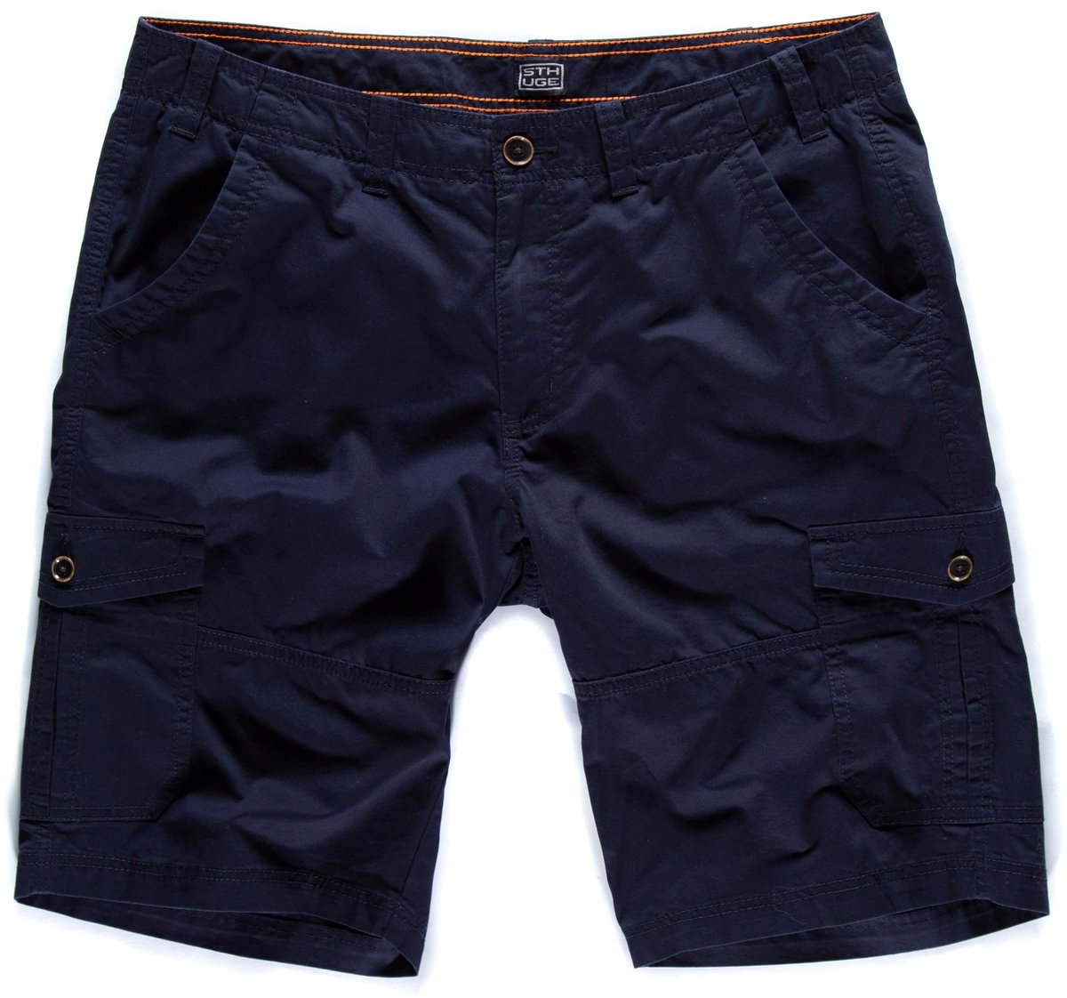 STHUGE - Heren - korte herencargobroek regular fit - Donkermarine - Maat 56