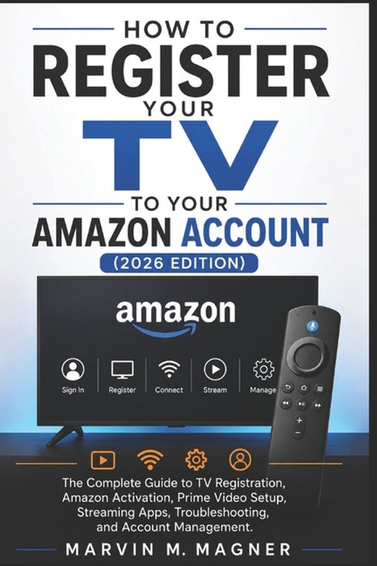 Marvin M. Magner Tech Guide- How to Register Your TV to Your ... - cover