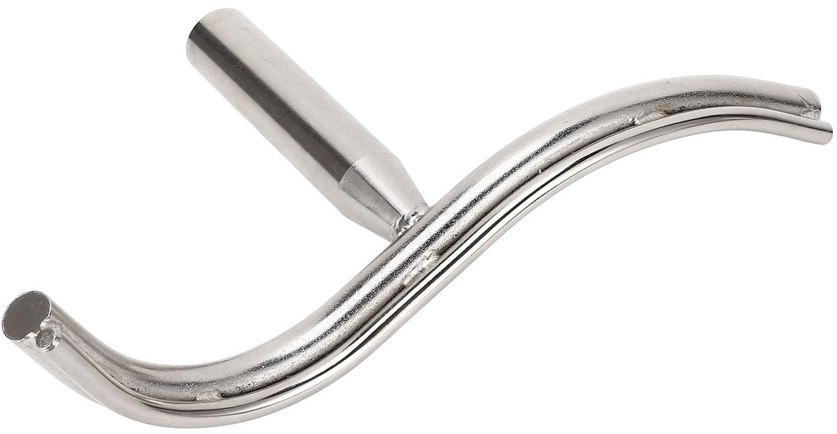 Dailygoods- Gereedschapssteun S-vormig ontwerp - Draaigereedschaphouder - Gelegeerd staal - 30 cm lengte - 7,5 cm hoogte - Geschikt voor 25 mm draaimachines - Draaigereedschap