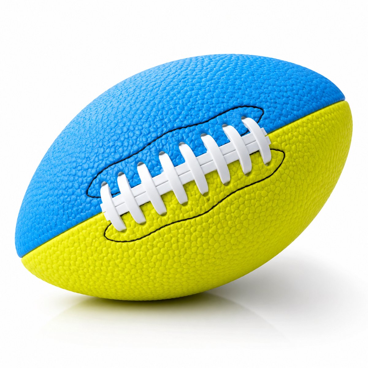 Suotu Rugbybal - Maat 6 - Sterk en duurzaam - Goede grip - voor Jongeren en Volwassenen -Ideaal voor buitentraining - Blauwgroen