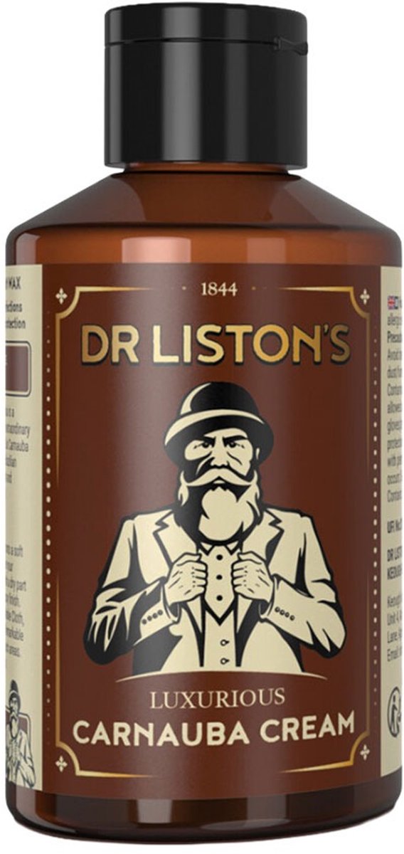Dr. Liston's Luxurious Carnauba Cream 150ml - Gitaar waxcrème