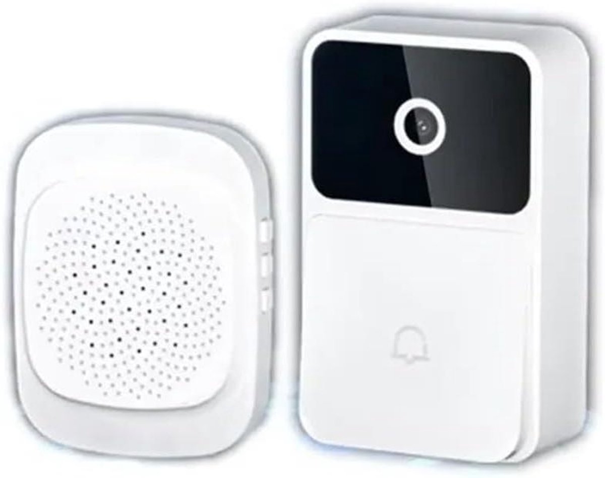 Video Camera - WIFI Beveiliging - Huisbewaking - Stemvervormer - 480P Resolutie - Wit