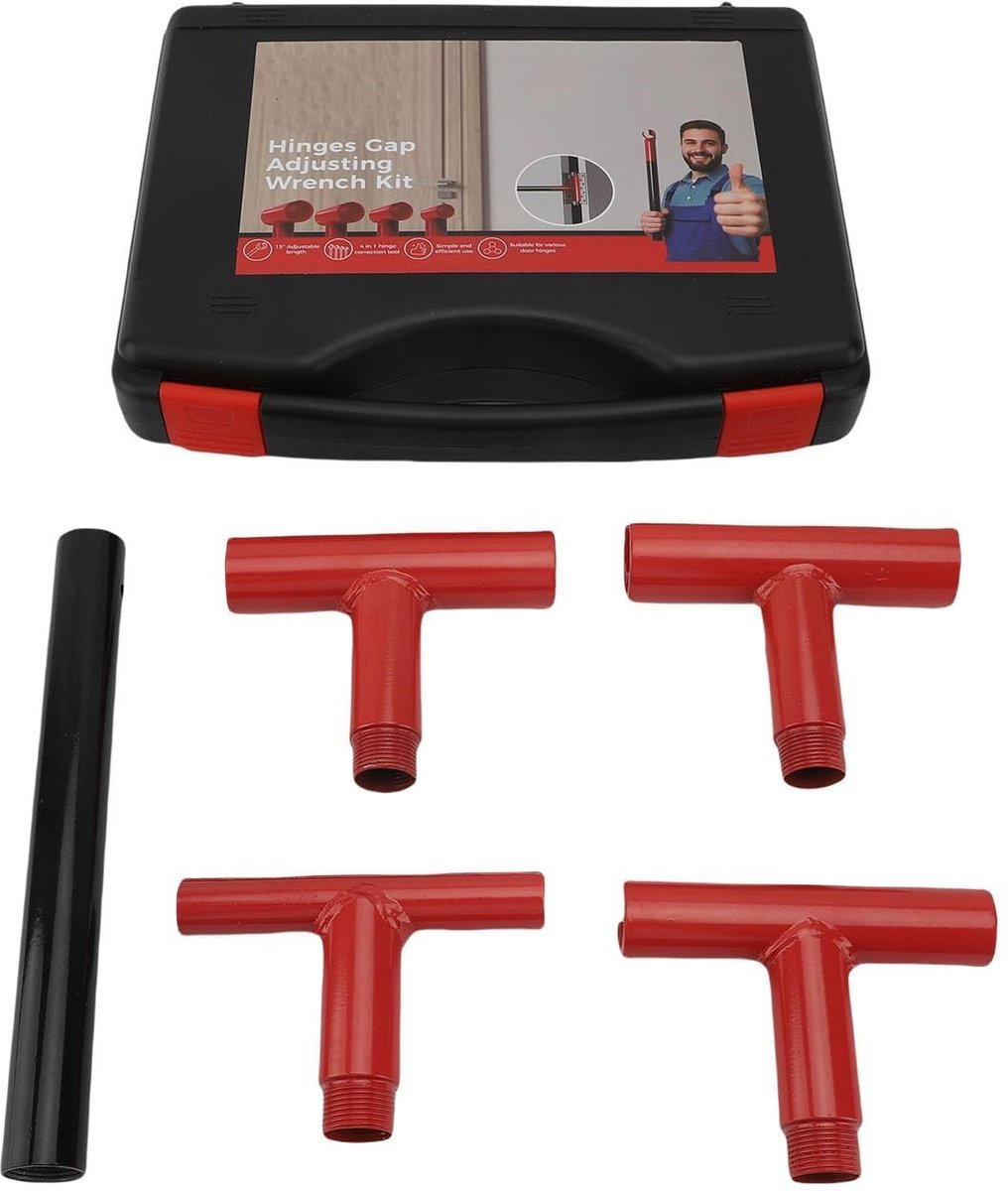 Dailygoods - 4-in-1 Deurscharnier Instelling Tool voor Precisie