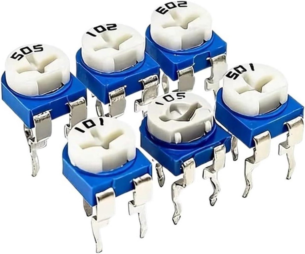Variabele Weerstand - Trimmer Potentiometer - Elektronica Reparatie - Multipele Waarden - 10 Stuks - Niet Gespecificeerd