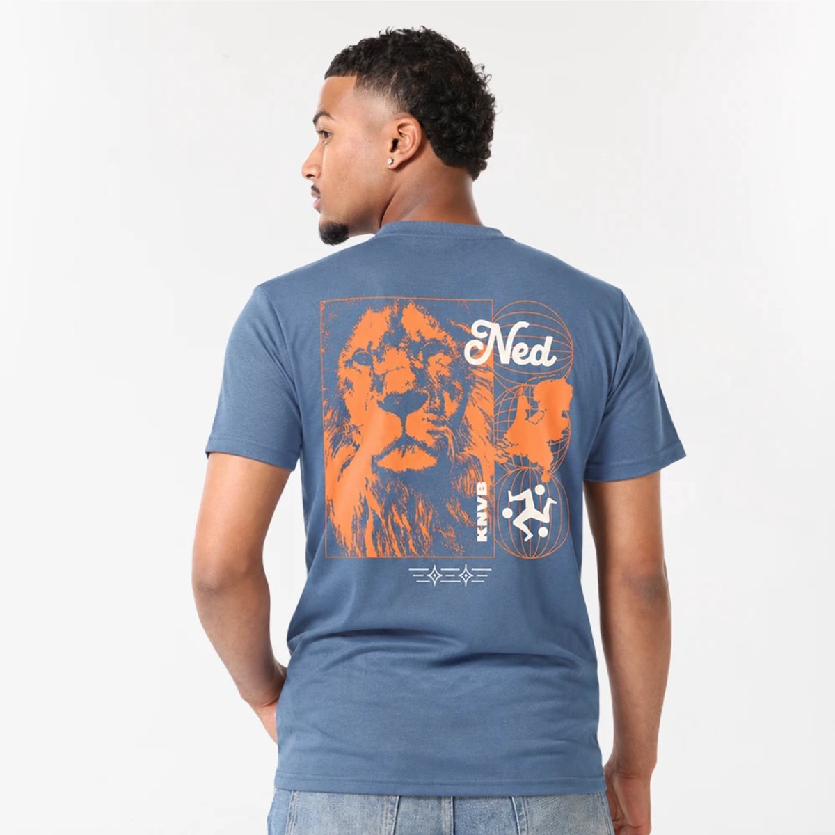Nederlands Elftal KNVB lion t-shirt voor heren - maat S / Small - EK 2024 - Lifestyle