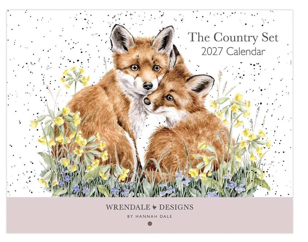 Wrendale Muurkalender 2027 Country Animal Landscape Calendar 2027