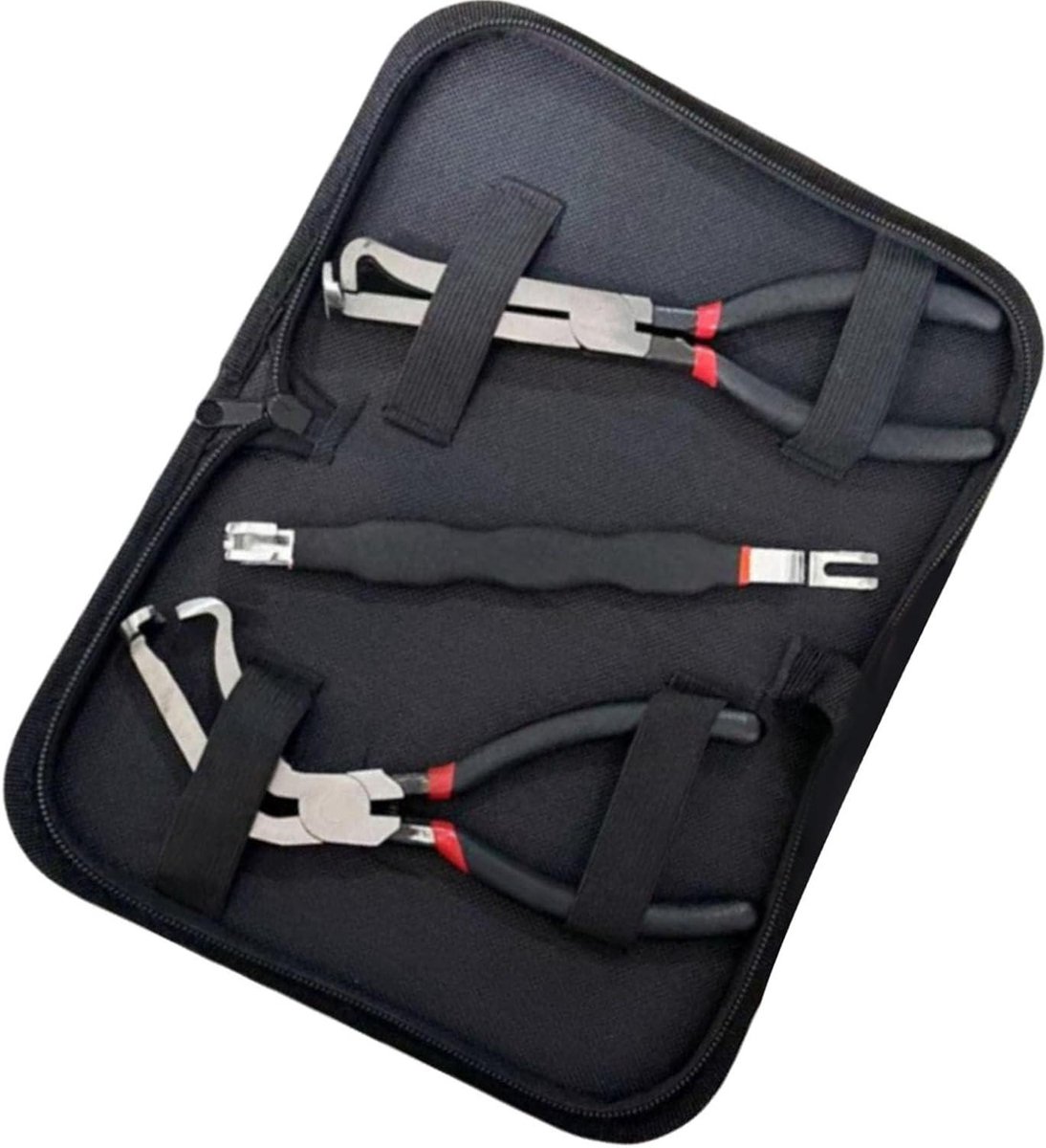 Connectorscheider Set - Ontkoppel Tangen - Auto Circuits Repareren - Drie-in-één Functie - 25 x 10 x 3 cm - Zwart