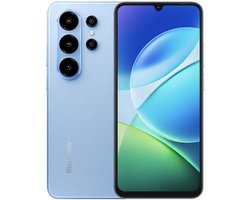 Blackview WAVE 10C Smartphone - Telefoon Dubbele Sim 4G - 6,88" HD+ IPS - 16GB(4+12) RAM - 128GB ROM - 5000 mAh - Android 16 - GPS - Blauw
