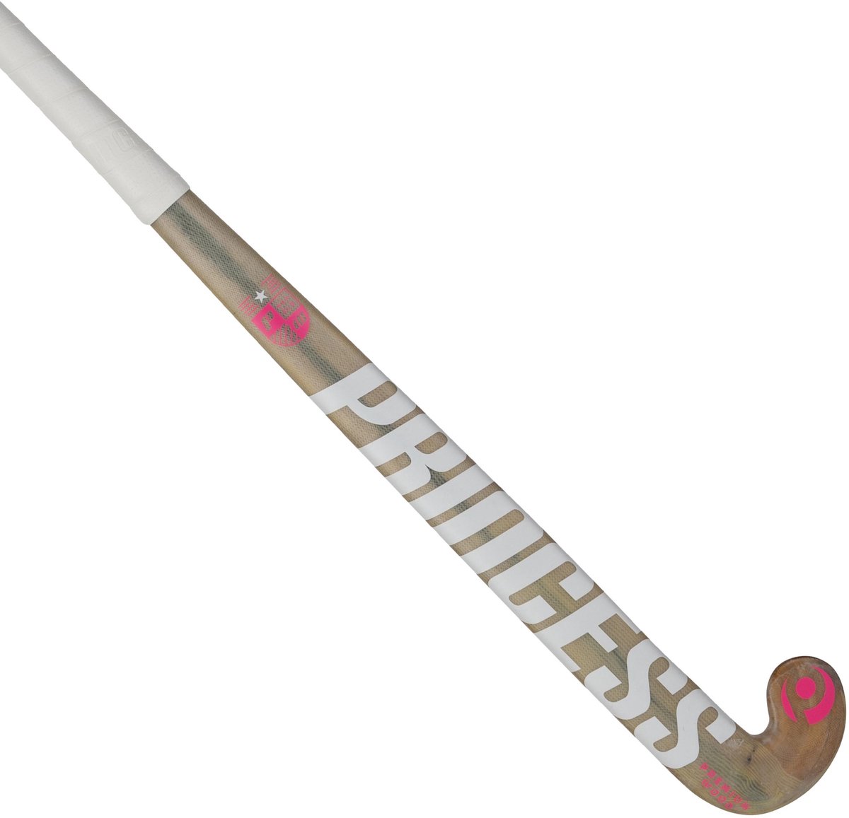Princess Premium Wood 10 STAR Indoor SGX-EL Black/Silver Senior Hockeystick
