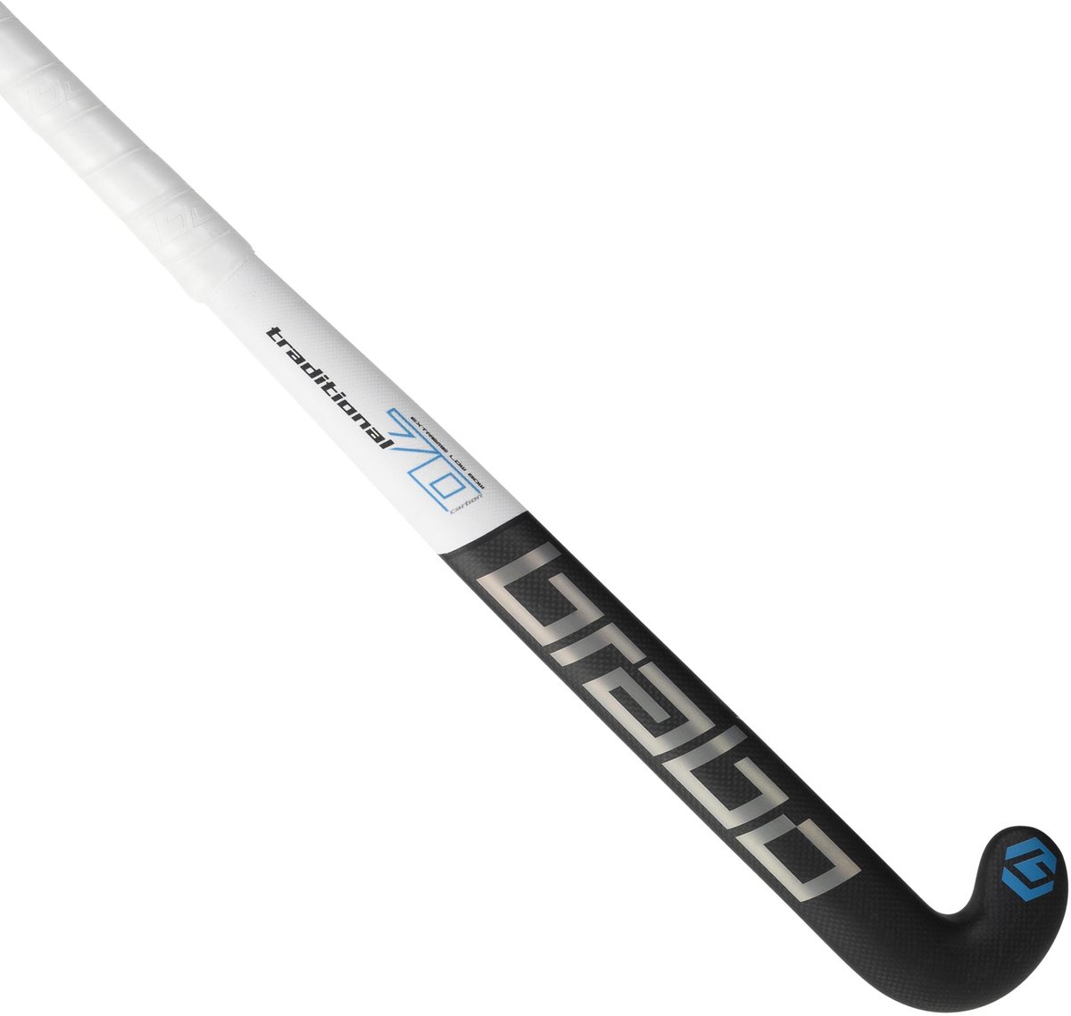 Brabo Traditional Carbon 70 ELB Bk/Bl Senior Hockeystick
