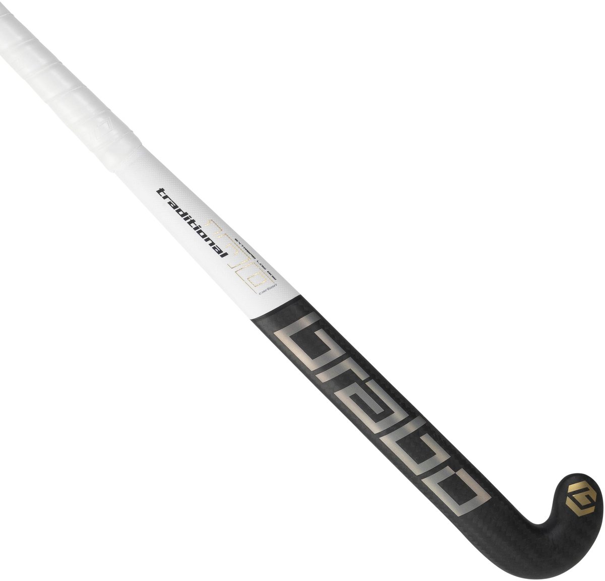 Brabo Traditional Carbon 100 ELB Bk/Gd Senior Hockeystick