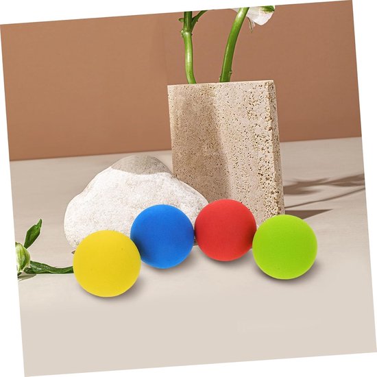 Oefen Golfballen - Zachte Ballen - Golf Vaardigheden - Geluidsreducerend Materiaal - 18 Stuks - Diverse Kleuren — afbeelding 3