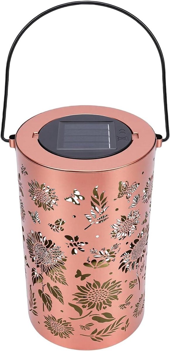Zonnelantaarn Buiten - Hanglamp Solar - Tuin Decoratie - Elegant Projectieontwerp - 20.5 c