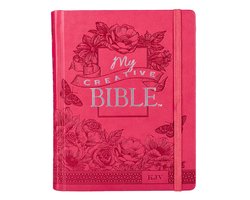 KJV My Creative Bible Pink Lux-Leather