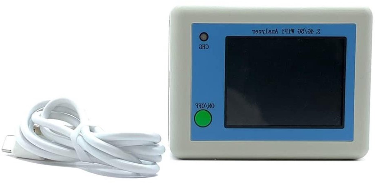 WiFi Signaal Scanner - Signaal Analyzer Tester - Netwerk Optimalisatie - 2.4 Inch Kleurenscherm