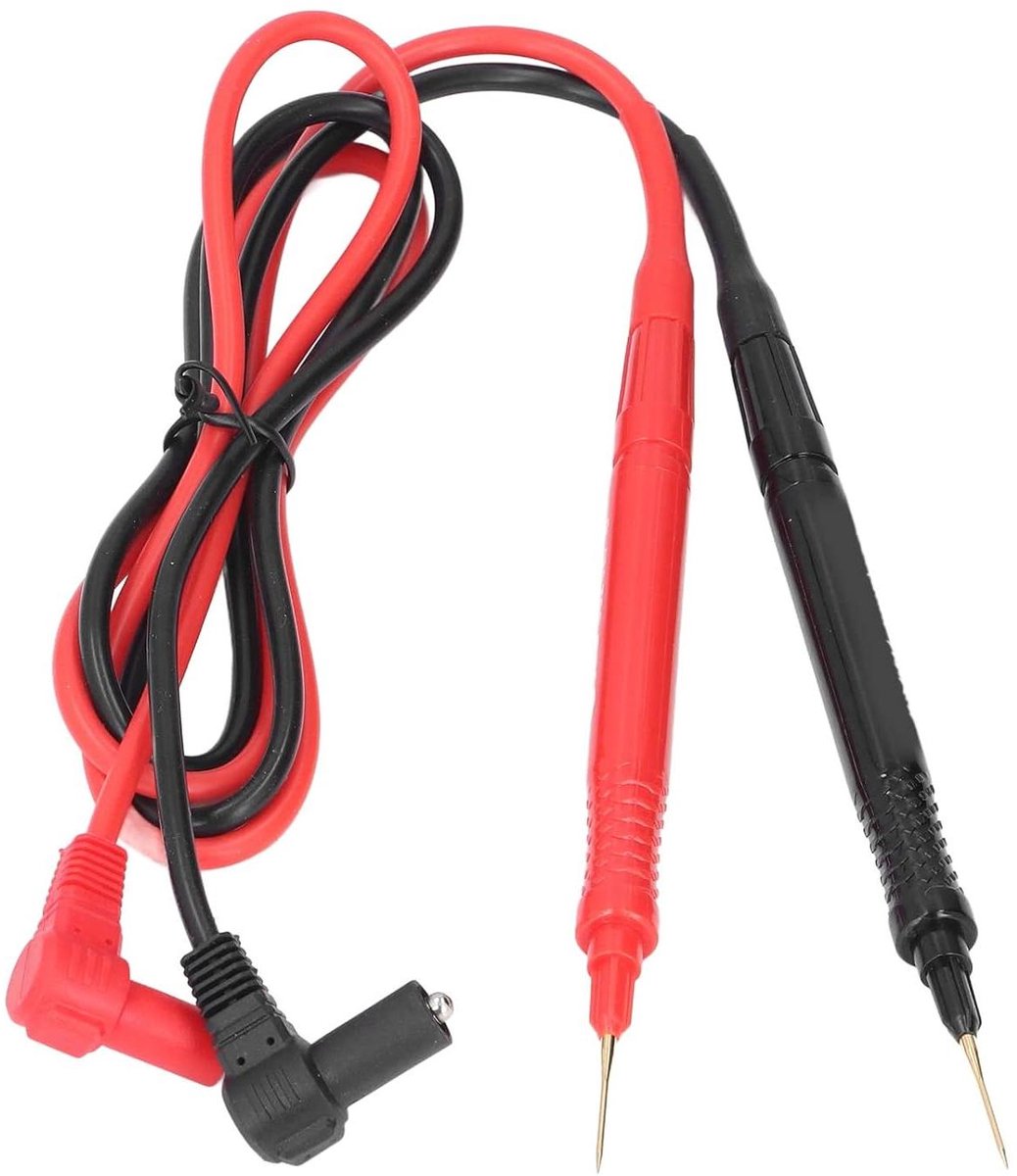 Multimeter Meetsnoeren - Meetpennen Kit - Elektrische Metingen - Supergeleidende Sondes - 20A 2000V - Rood