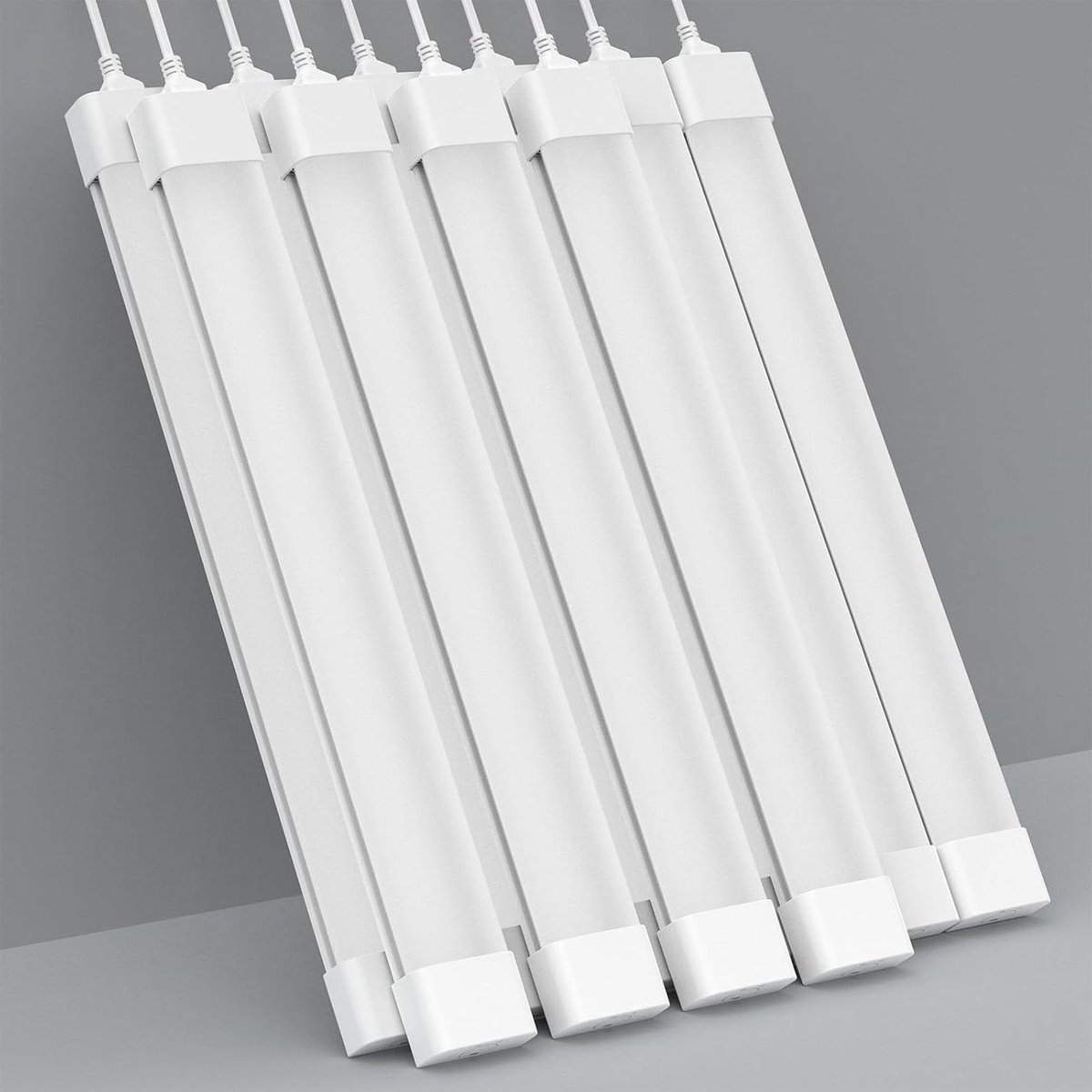 Natte kamerlamp LED - Werkplaatslamp Kelderlamp - Efficiënt Verlichten - IP65 Waterdicht - 60cm 18W 2000LM - Koud Wit