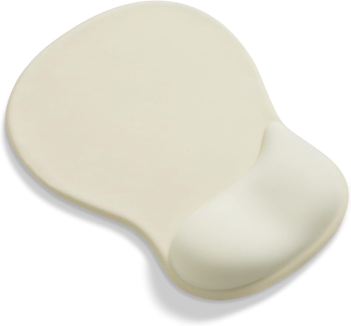 Thijox - Ergonomische Muismat met Gelkussen en Polssteun, Beige, Comfortabele Handsteun voor Thuis en Kantoor, Perfect voor Langdurig Gebruik, Nauwkeu