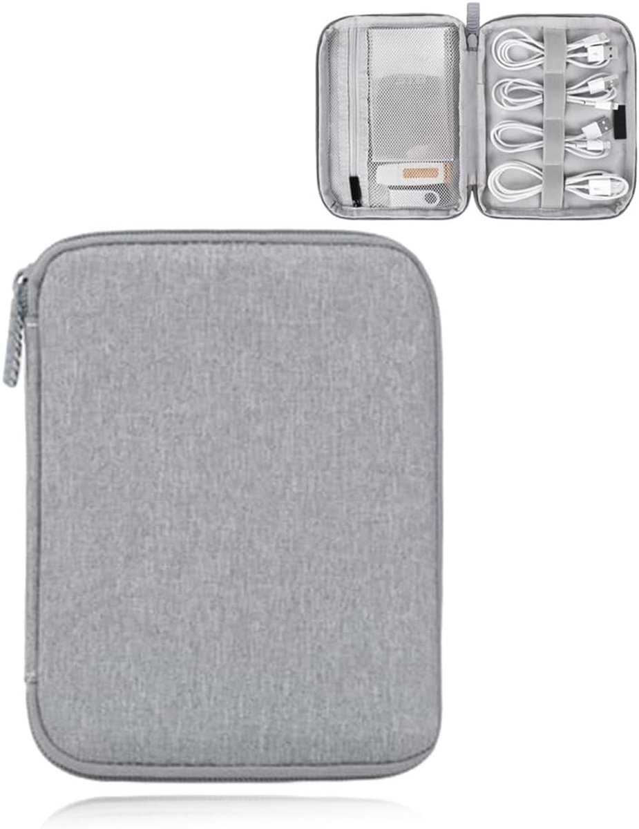 SnelShoppen - 1Pcs Waterdichte Elektronische Tas voor Externe Hard Drives, Compacte Kabel Organizer voor Reis, Ideaal voor Oordopjes, Powerbanks en Sn