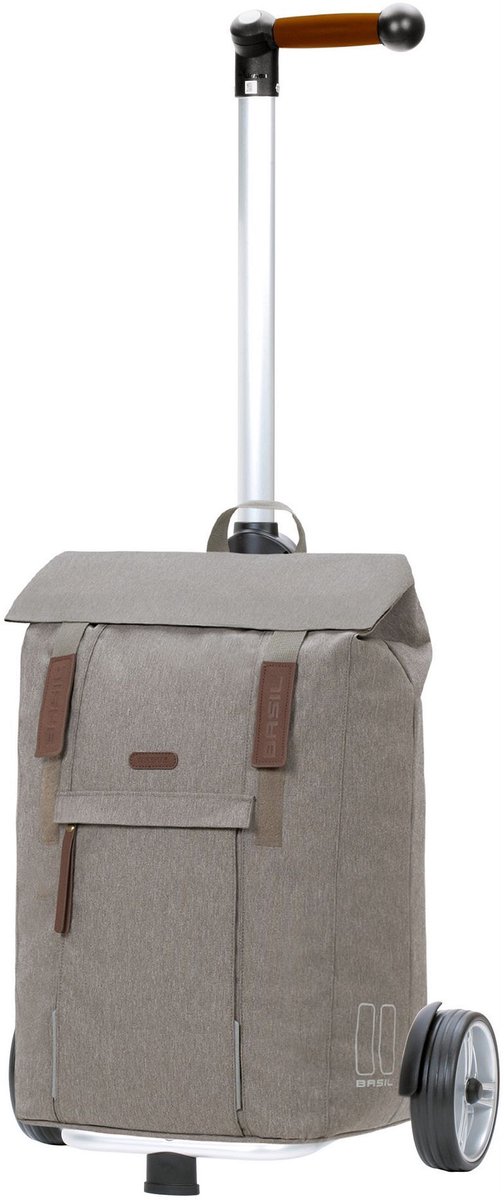 Andersen Shopper Unus Shopper Basil City Winkelwagen 57 cm - 45 L - grau