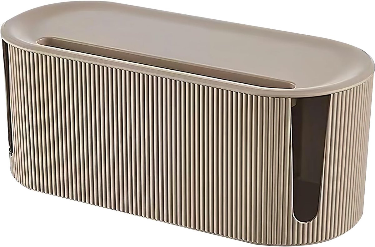 SnelShoppen - Kabeldoos met Deksel Kabel Organizer Box - Veilig Opslag voor Stekkerdoos & Verstoppen van Kabels - Kindveilige ABS Kabelmanagement Box