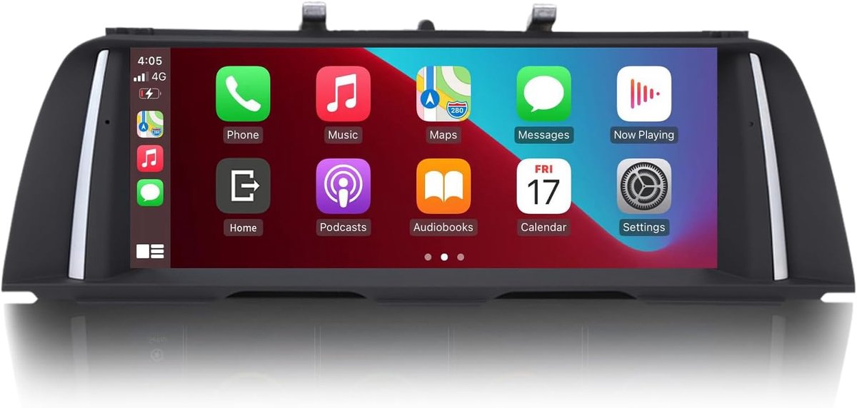 SnelShoppen - 10.25'' Auto Radio met Apple CarPlay, Android Auto, GPS Navigatie en Touchscreen voor BMW 5 Serie F10/F11 2010-2012 - Geïntegreerde DSP