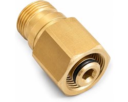 SnelShoppen - Universele M&M Smartek Hoge Druk Reiniger Adapter - Compatibel met Diverse Merken, Hoogwaardige Messing en Kunststof Materialen, Efficië