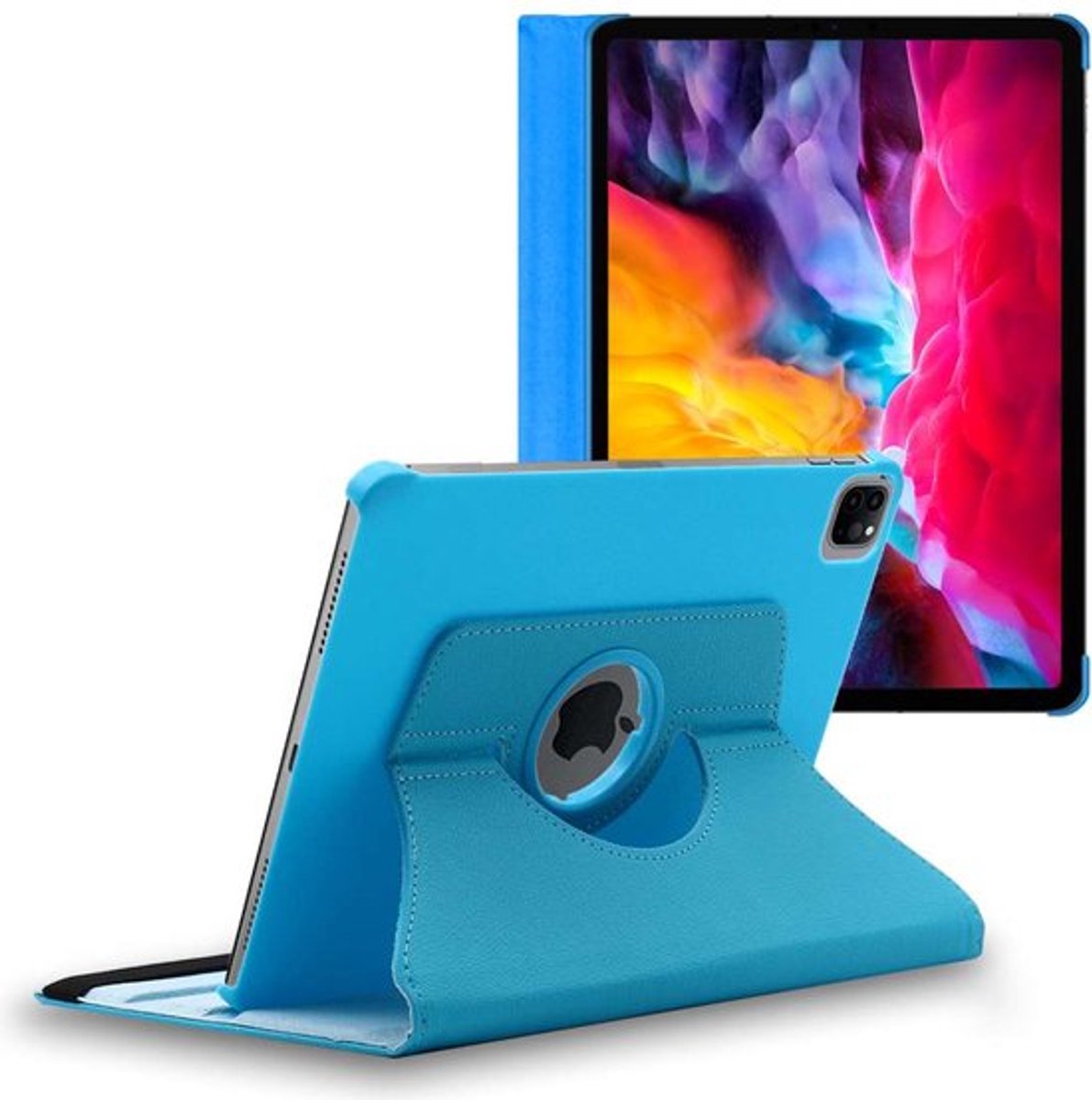 ebestStar - Hoes geschikt voor iPad Air (2020) 10.9, iPad Air 4 Apple, Roterende Etui, Case, 360° Draaibaar hoesje, Blauw